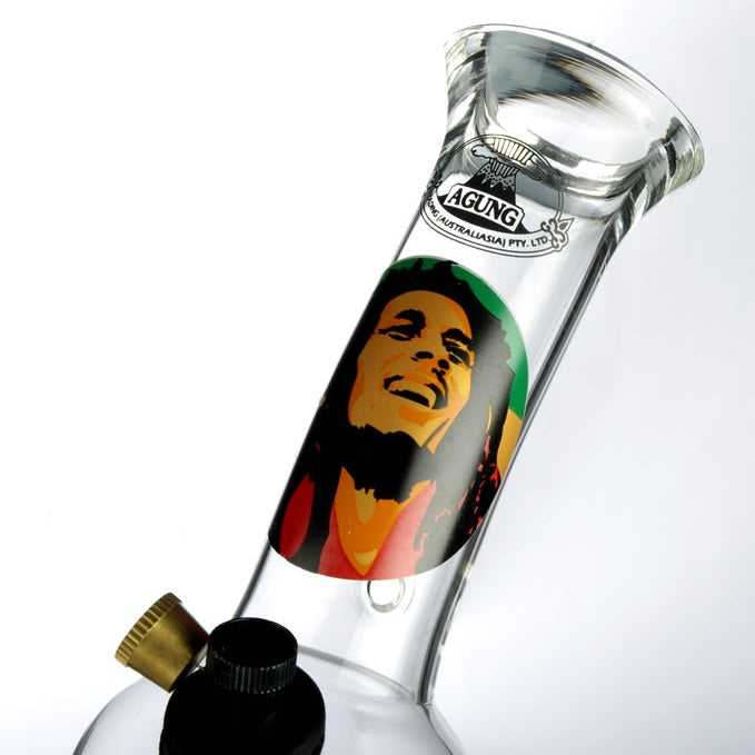 Agung Old Faithfull Glass Bong 24cm Marley