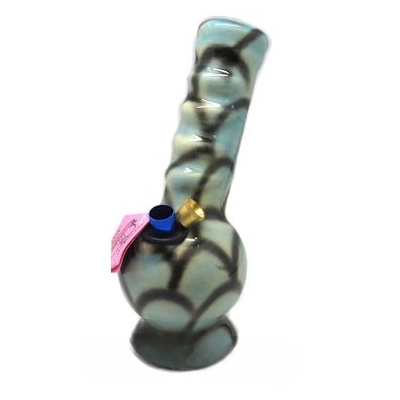 Agung Bent Bubble Ceramic Bong 20cm