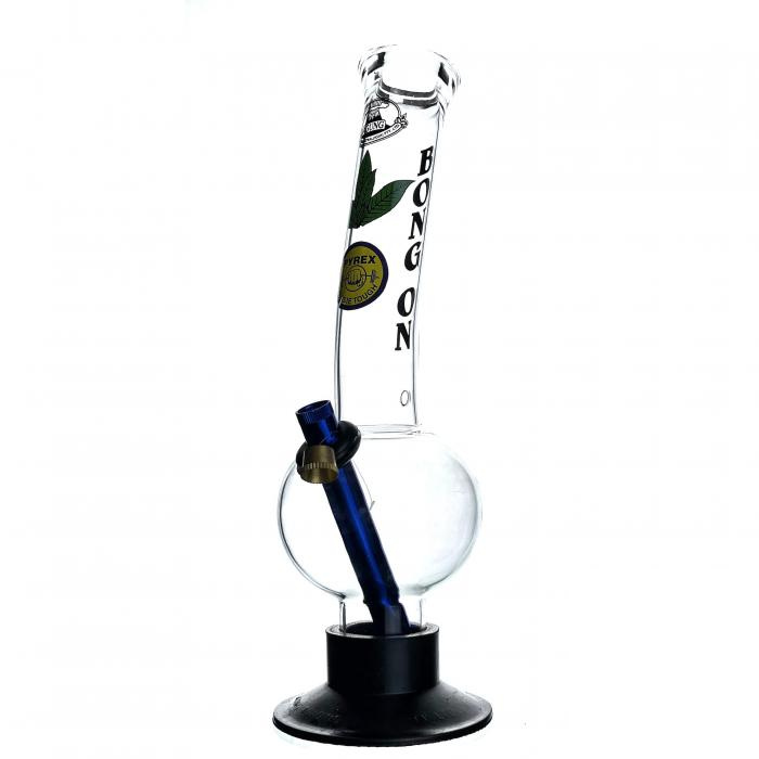 BONG ON Agung Cheech Leaf Glass Bong 32cm