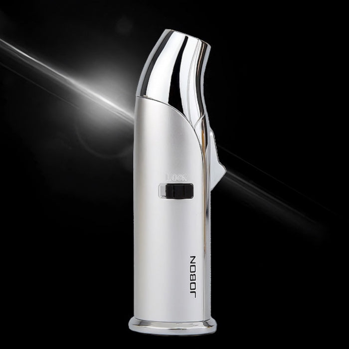Jobon Brand Butane Jet Lighter Sliver