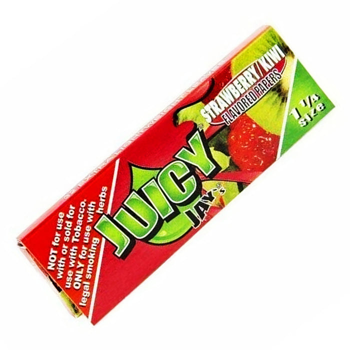 Juicy Jays 1.25 Flavour Rolling Paper Strawberry Kiwi