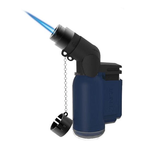 ZENGAZ ZL14 Lig63 Angle Torch Jet Lighter With Chain Lid