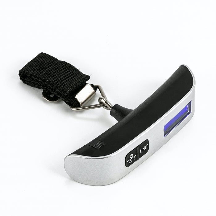 Portable Electronic Luggage LCD Handle Scale Thermometer 10g_50kg