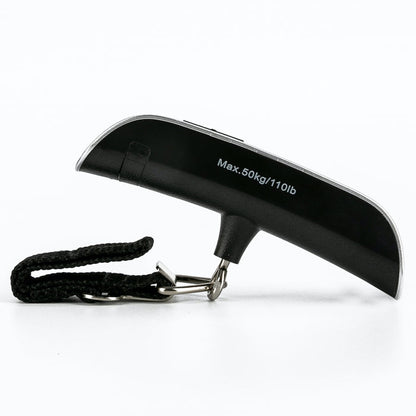 Portable Electronic Luggage LCD Handle Scale Thermometer 10g_50kg