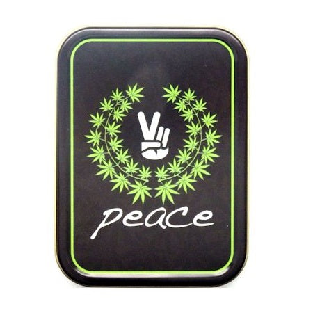 Agung Metal Box Tin Peace 11x8x3 cm