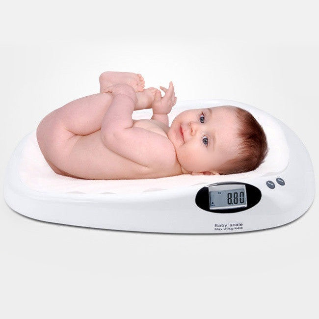 White Digital Baby Infant Toddler Scale 10g_20kg