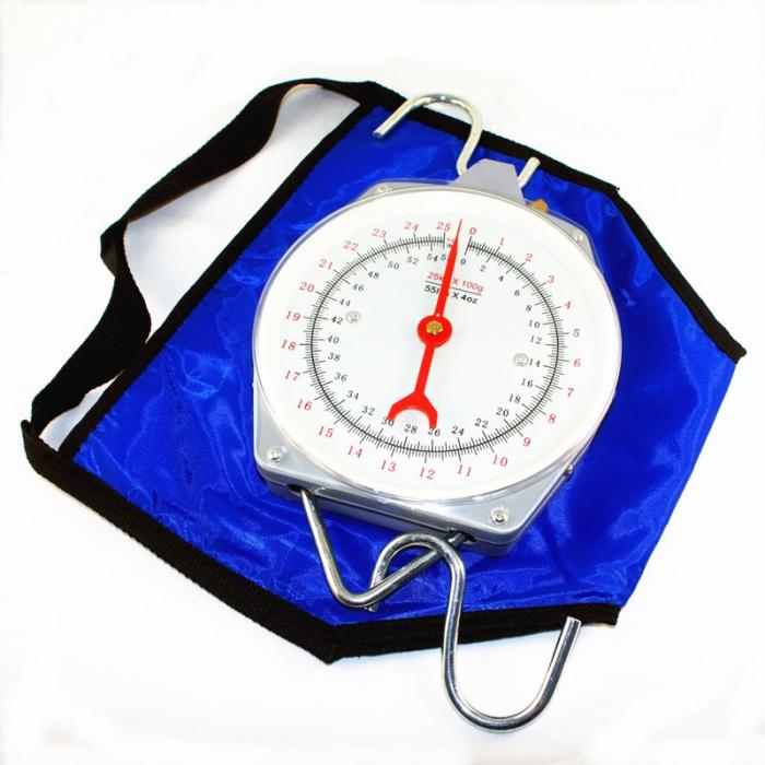 Spring Hanging Steel Hooks Fishing Scale