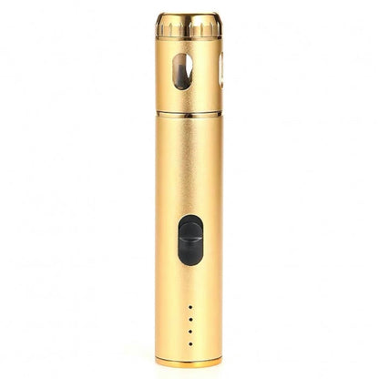 Electric Dry Herb Grinder Pen Automatic Dispenser Tobacco Mini USB Gold