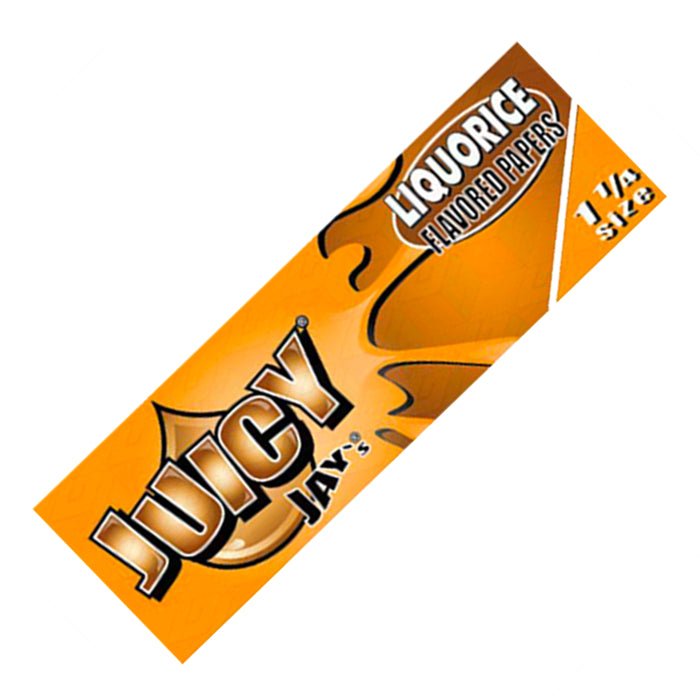Juicy Jays 1.25 Flavour Rolling Paper Liquorice