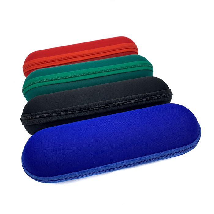 XLarge Glass Pipe Pouch Case With Zip Lock Black