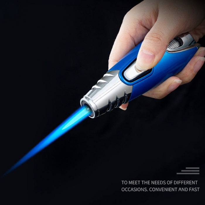 Jobon Rocket Torch Zinc Alloy Jet Flame Lighter Blue