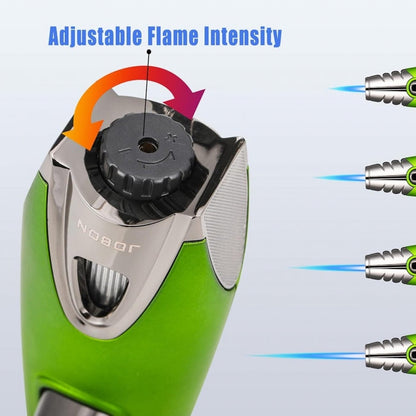 Jobon Rocket Torch Zinc Alloy Jet Flame Lighter Blue