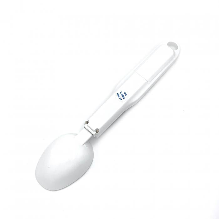 Innovative LCD Display Kitchen Spoon Digital Scale 0.1g_500g White